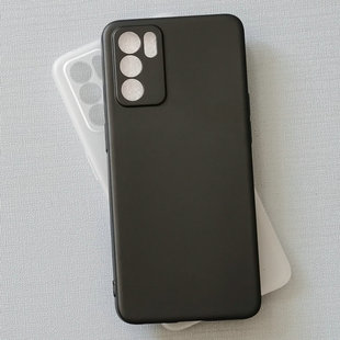 适用OPPO Reno6手机壳PEQM00保护套5G透明硅胶全包磨砂保护软壳潮