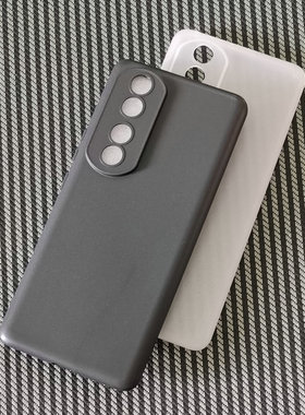 适用华为荣耀90手机壳Honor 90pro保护套5G全包透明硅胶磨砂保护壳防刮摔软壳简约