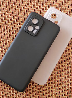 适用小米红米Note11Tpro手机壳redmi Note11Tpro+保护套5G全包透明硅胶磨砂保护壳防刮摔软简约