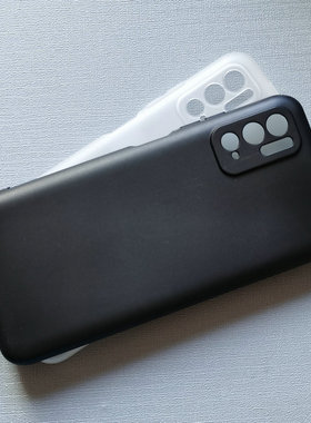 适用红米Note10/10T手机壳小米POCO M3pro保护套5G透明硅胶磨砂软