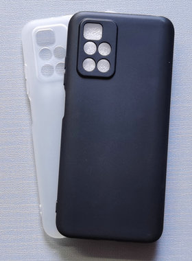 适用小米红米Note11(4G版)手机壳红米10保护套10prime透明磨砂壳