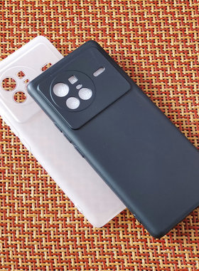 适用vivo X80手机壳V2183A保护套5G全包透明硅胶磨砂保护壳防刮摔软简约
