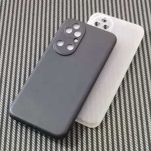 适用华为P50手机壳P50E保护套TD tech鼎桥P50全包透明硅胶磨砂保护壳防刮摔TPU软壳简约