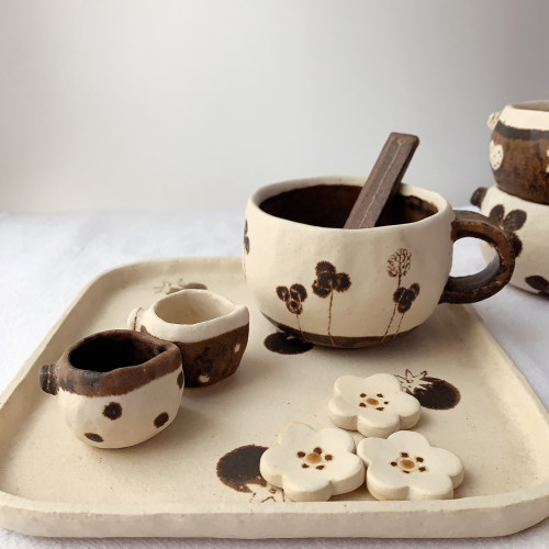 丸伴工坊小鸟番茄苹果手工餐具