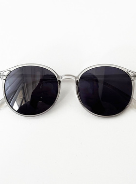 超轻墨镜近视太阳眼镜偏光圆形