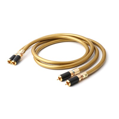 CARDAS/卡达斯5C无氧铜发烧级音响音频信号线双RAC插头莲花过机线