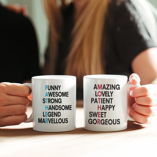 Father Day Gift Dad送给母亲父亲杯子创意马克杯 The for best