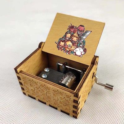动漫终幻想卡通周边八音盒创意礼物木质音乐盒定制