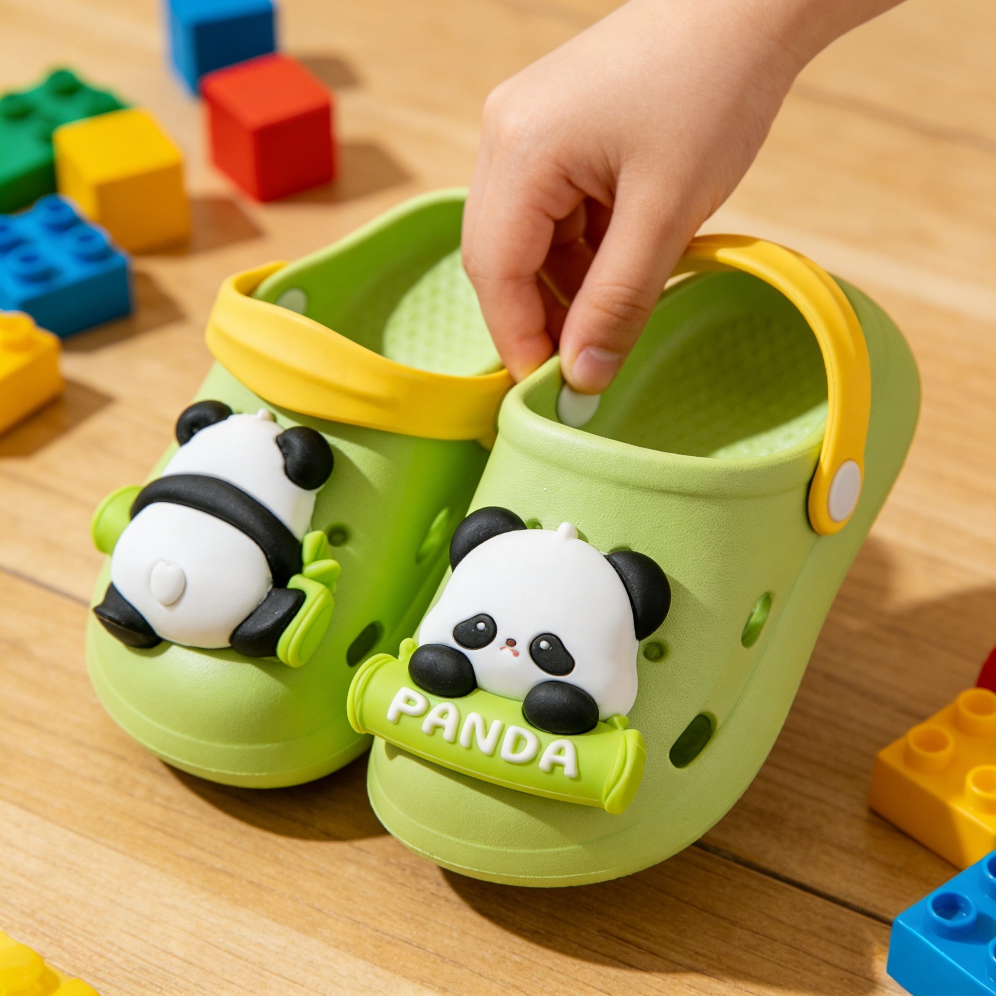 大熊猫儿童拖鞋男女童女孩防滑夏季室内洗澡卡通亲子居家沙滩凉拖,童鞋/婴儿鞋/亲子鞋,儿童凉拖鞋,淘宝优惠券,粉丝福利购,淘宝优惠卷