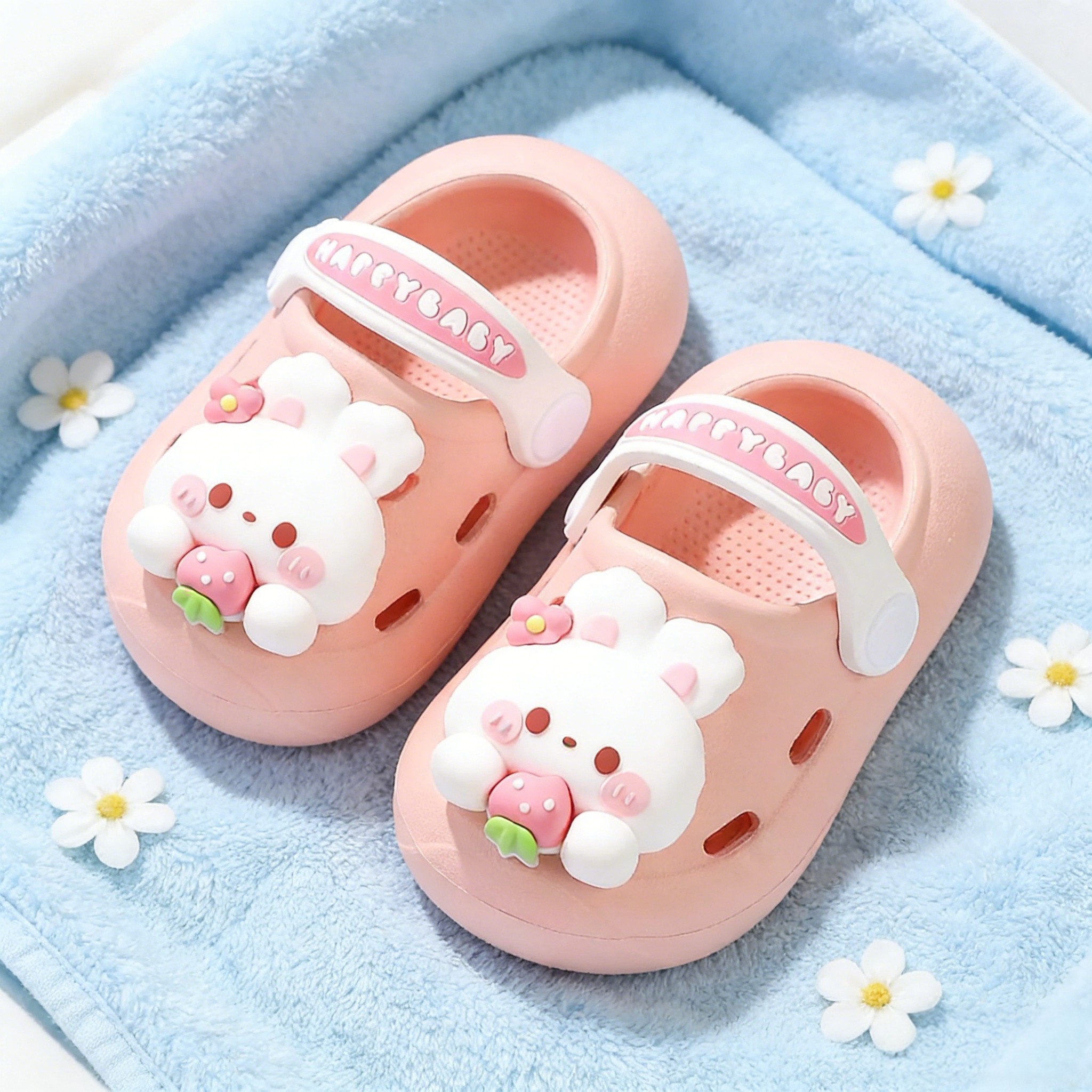 小兔子宝宝拖鞋儿童洞洞鞋男宝夏季外穿婴儿女宝防滑幼儿室内eva,童鞋/婴儿鞋/亲子鞋,儿童洞洞鞋,淘宝优惠券,粉丝福利购,淘宝优惠卷