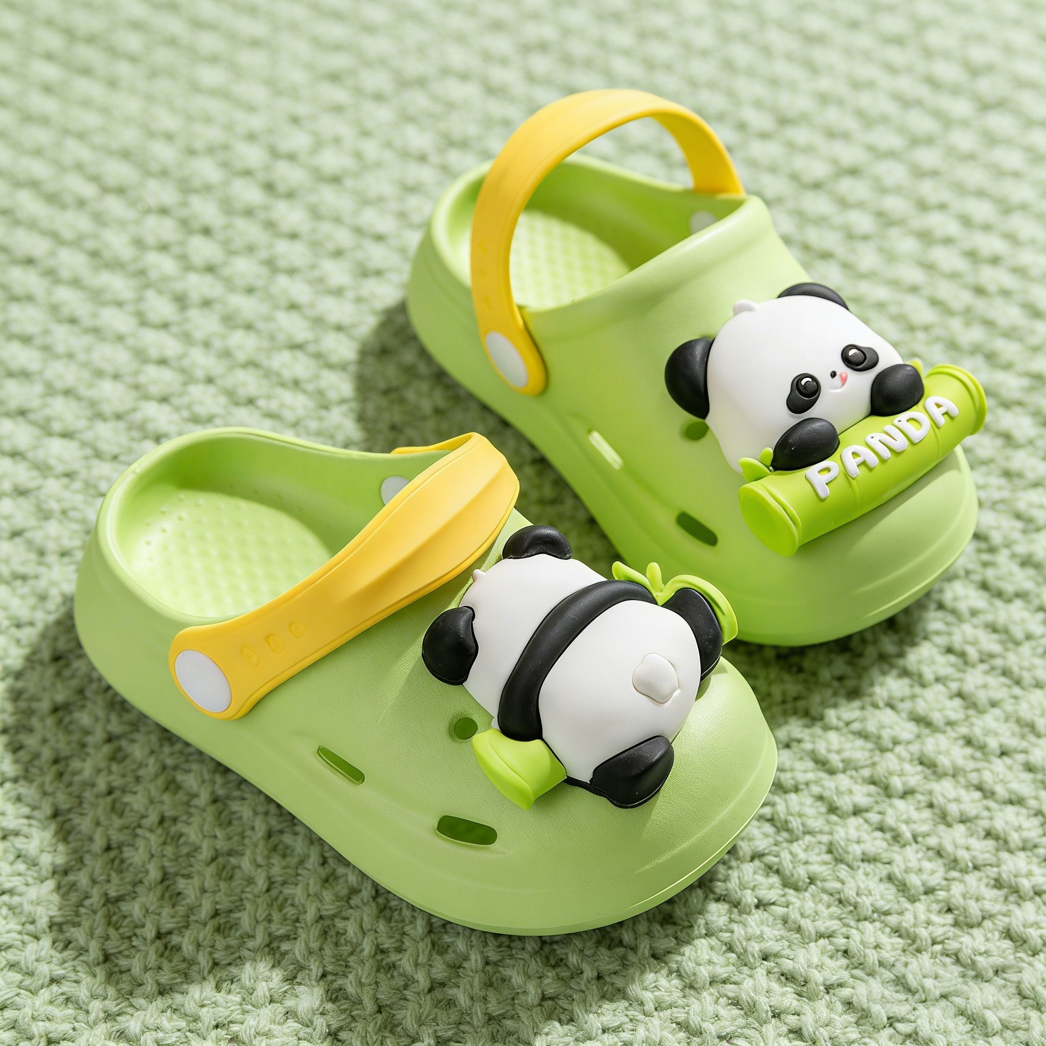 大熊猫儿童拖鞋男女童女孩防滑夏季室内洗澡可爱卡通家居沙滩凉拖,童鞋/婴儿鞋/亲子鞋,儿童凉拖鞋,淘宝优惠券,粉丝福利购,淘宝优惠卷