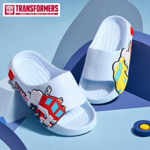 变形金刚儿童凉拖鞋 汽车男宝宝夏季 室内外穿防滑新款 EVA 男童拖鞋