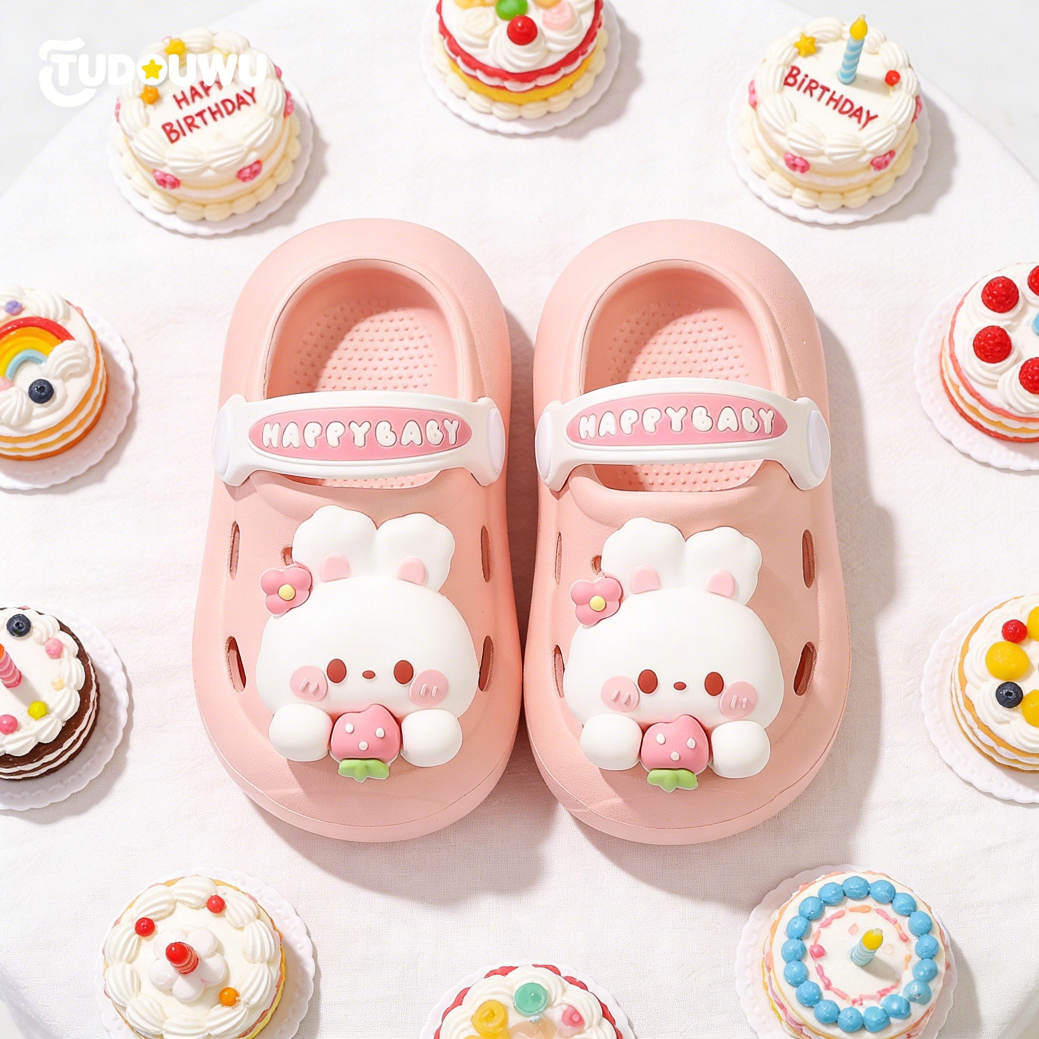 宝宝拖鞋兔子儿童洞洞鞋男宝夏季外穿婴儿女宝防滑幼儿一岁半室内,童鞋/婴儿鞋/亲子鞋,儿童洞洞鞋,淘宝优惠券,粉丝福利购,淘宝优惠卷