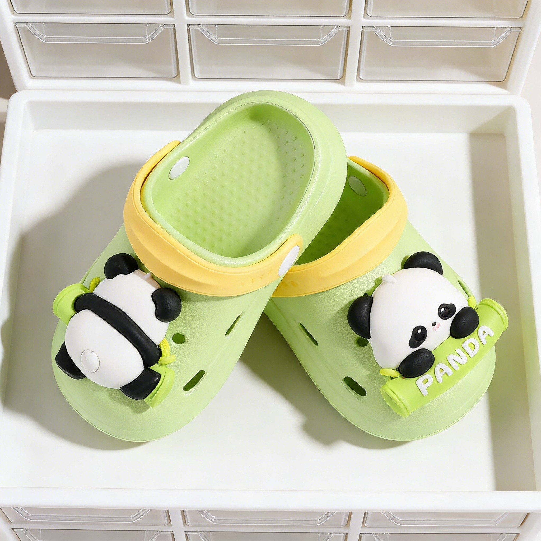 大熊猫儿童拖鞋男女童女孩防滑夏季室内洗澡可爱卡通家居沙滩凉拖,童鞋/婴儿鞋/亲子鞋,儿童凉拖鞋,淘宝优惠券,粉丝福利购,淘宝优惠卷