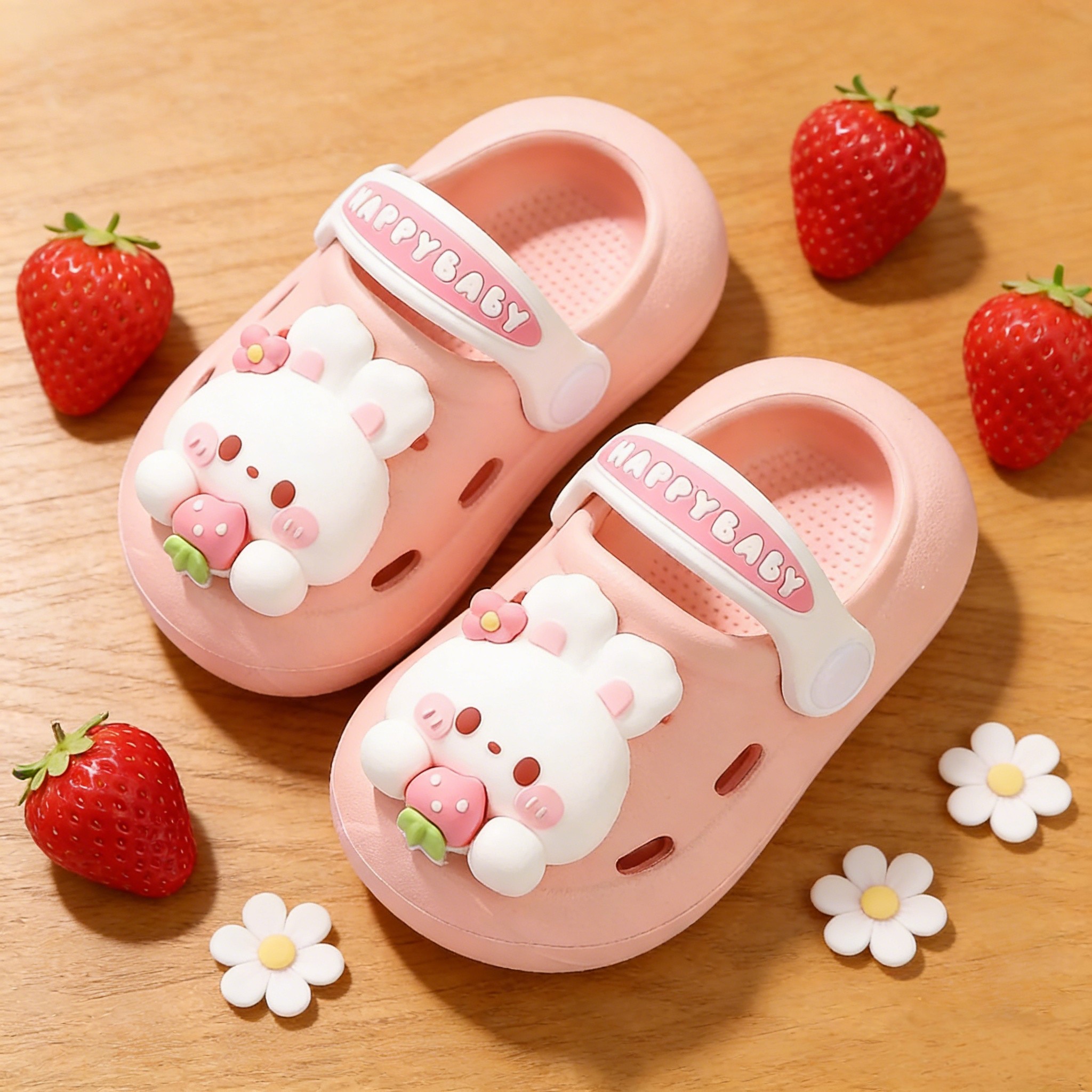 小兔子宝宝拖鞋儿童洞洞鞋男宝夏季外穿婴儿女宝防滑幼儿室内eva,童鞋/婴儿鞋/亲子鞋,儿童洞洞鞋,淘宝优惠券,粉丝福利购,淘宝优惠卷