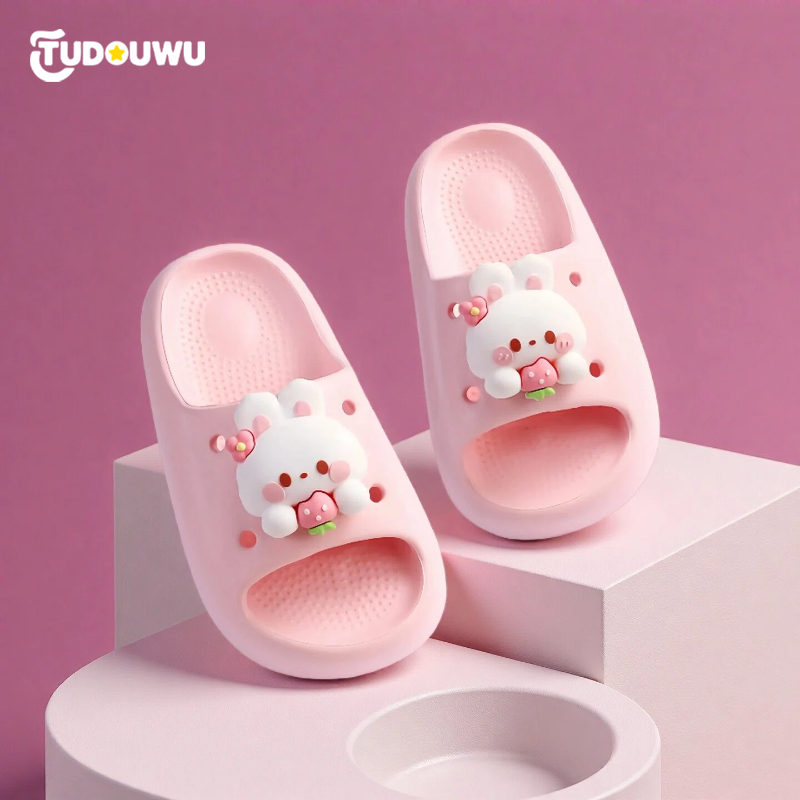 小兔子儿童拖鞋女孩男女童中大童夏季防滑宝宝凉拖鞋软底一字拖,童鞋/婴儿鞋/亲子鞋,儿童凉拖鞋,淘宝优惠券,粉丝福利购,淘宝优惠卷