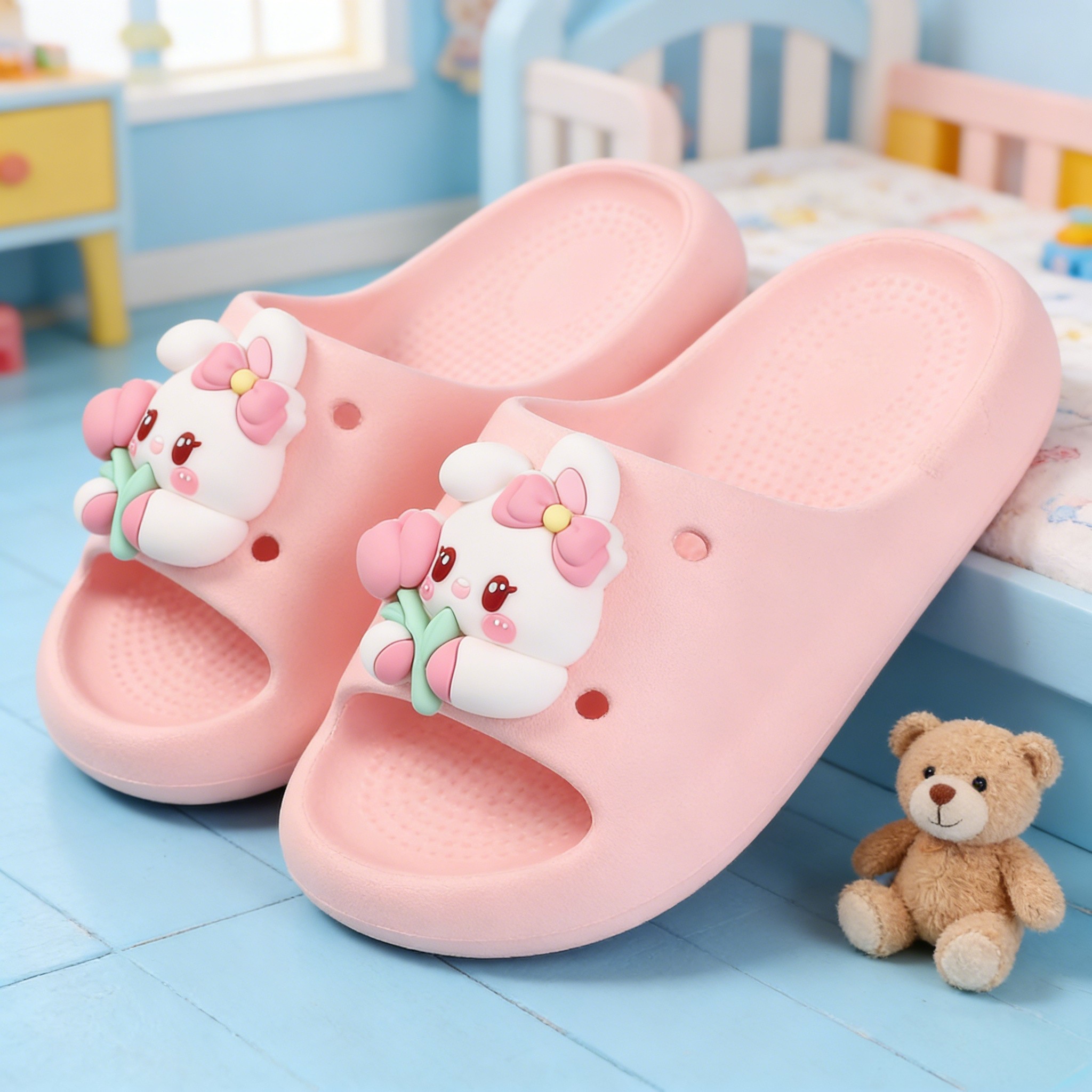 小兔子儿童拖鞋男女童女孩新款防滑凉拖鞋夏大童室内洗澡亲子EVA,童鞋/婴儿鞋/亲子鞋,儿童凉拖鞋,淘宝优惠券,粉丝福利购,淘宝优惠卷