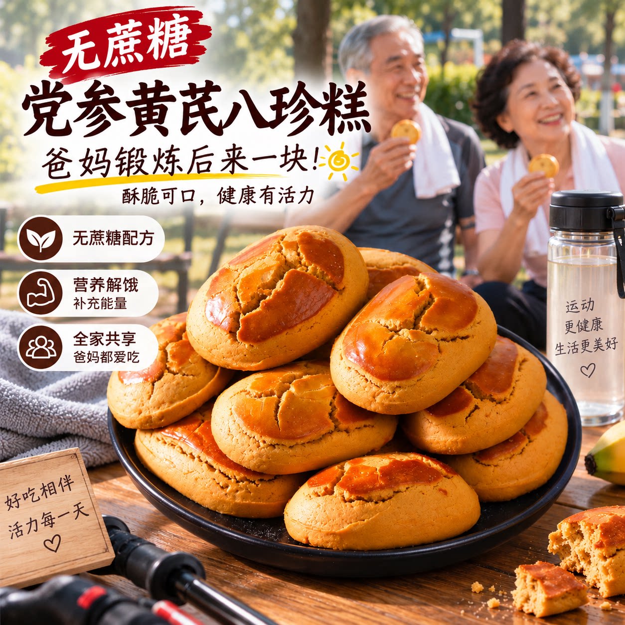 散步充饥无蔗糖猴头菇黄芪党参图片