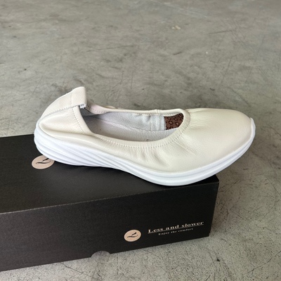 健步鞋轻底牛皮女鞋休闲鞋