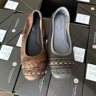 D家17年老店 8146牛皮小坡跟女鞋 里外全皮浅口妈妈鞋 好穿