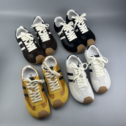 宽版真皮镂空女休闲鞋春夏女鞋