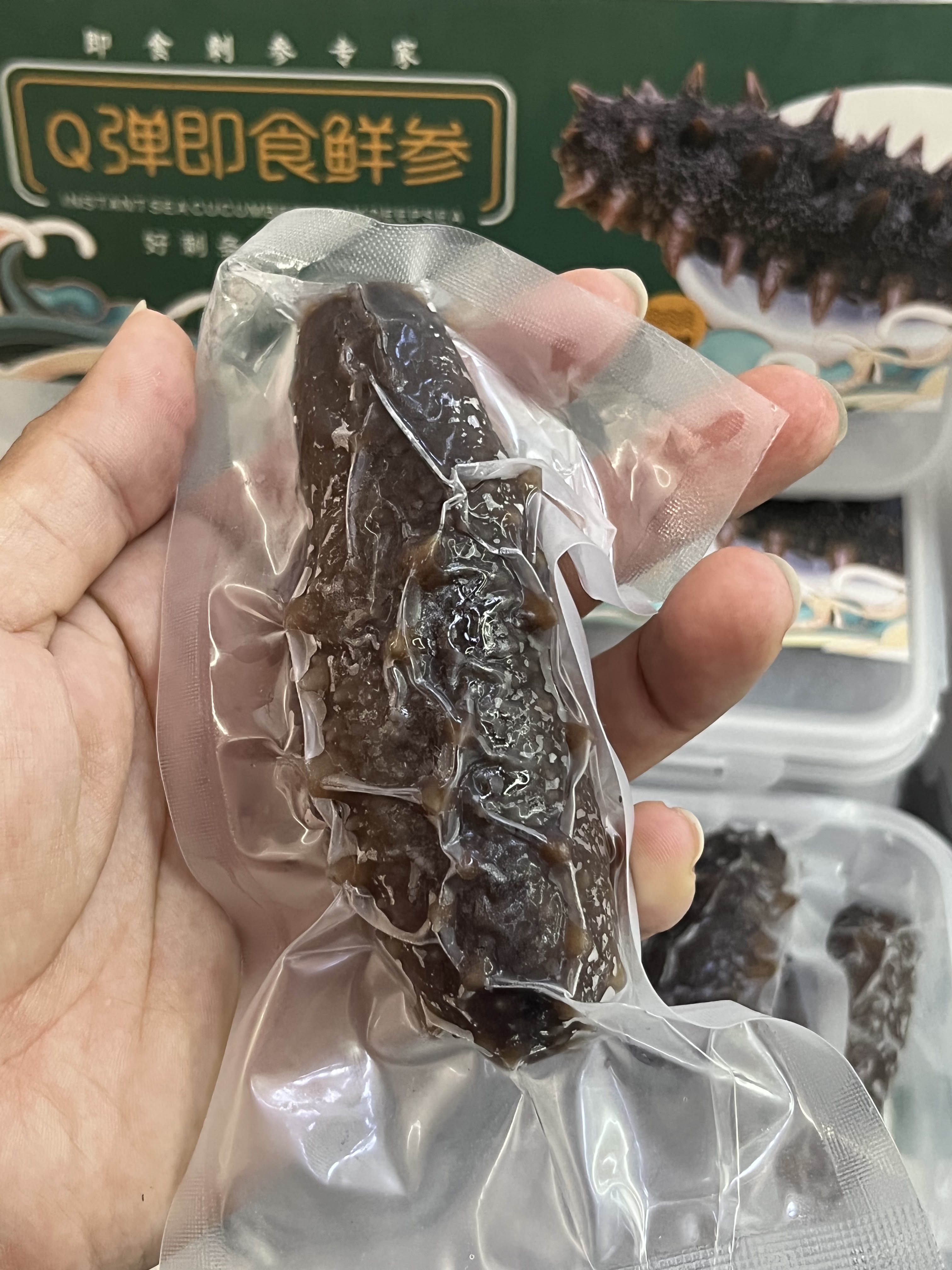 高品质新鲜鲜活即食辽参海参独立海参