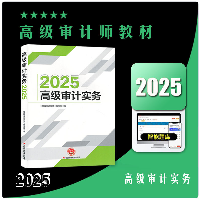 2025年高级审计师资格考试教材 高级审计实务 AUDIT高级审计师资格考试用书 9787511934895 中国时代经济出版社