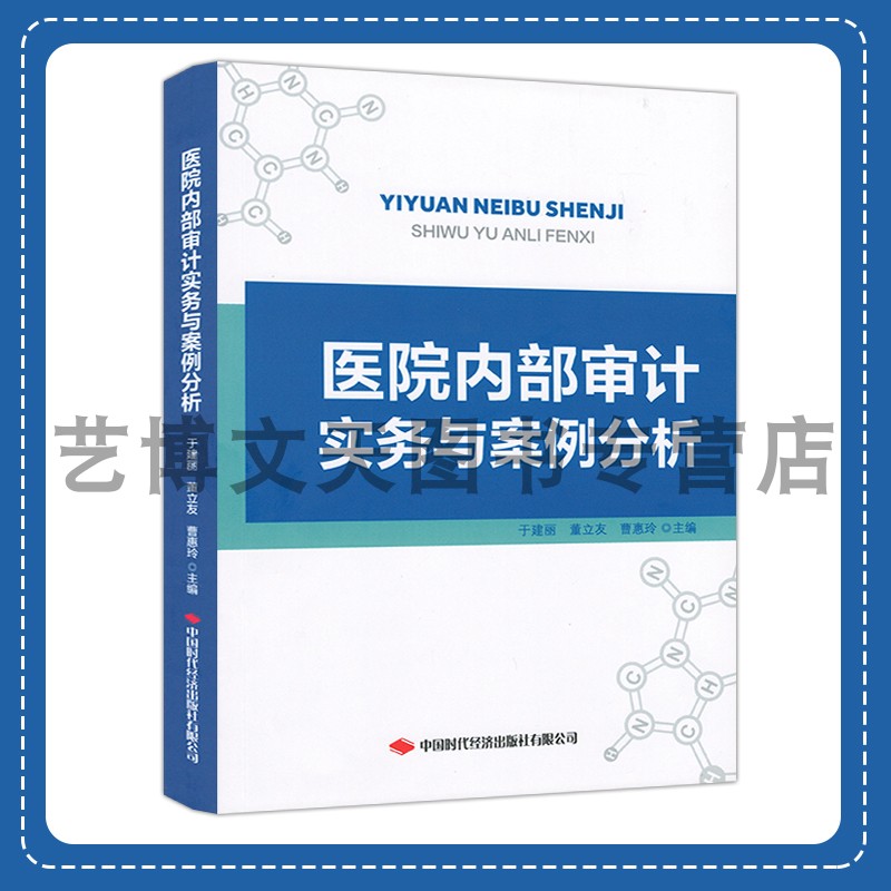 医院内部审计实务与案例分析 于建丽 董立友 曹惠玲 9787511931146 中国时代经济出版社