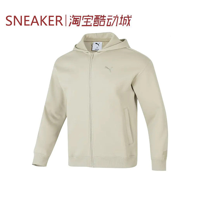 #PUMA 彪马 运动生活系列 休闲夹克 男女同款 杏色 631388-68