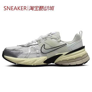 跑步鞋 HQ1678 Nike HJ4497 银褐色 灰色 低帮 Run V2K 耐克