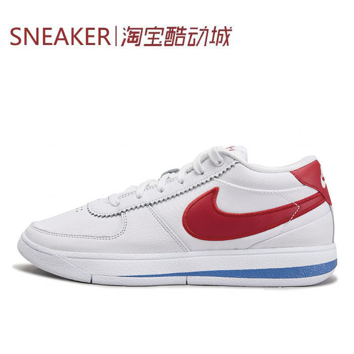 #耐克 Nike Book 1 布克一代 篮球鞋 低帮 白红色 FJ4250 IH0888