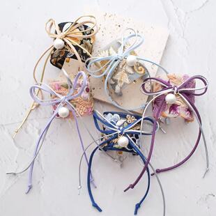 孤独少女 手工制作印度刺绣发插发饰发夹头饰ins日系风小众设计款