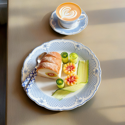 德国原产进口蓝色系餐具