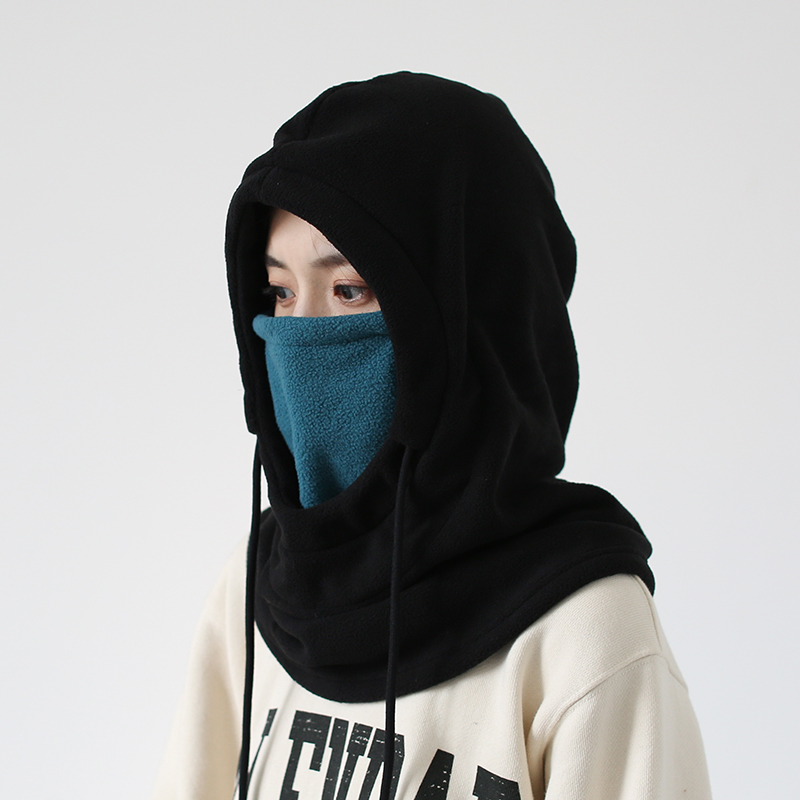 户外冬面罩帽子一体骑行防风保暖