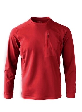 袅明星单品LT轻量化秋冬户外运动高弹速干长袖打底衫男女圆领T恤