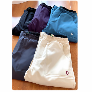 高腰休闲裤 秋冬宽松百搭徒步登山裤 户外软壳防风冲锋裤 加绒裤