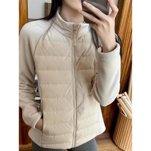 双面绒保暖轻便开衫外套夹克