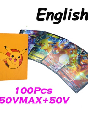 神奇宝贝卡片全EX英文闪卡Pokémon Cards初代卡vmax GX宝可梦卡
