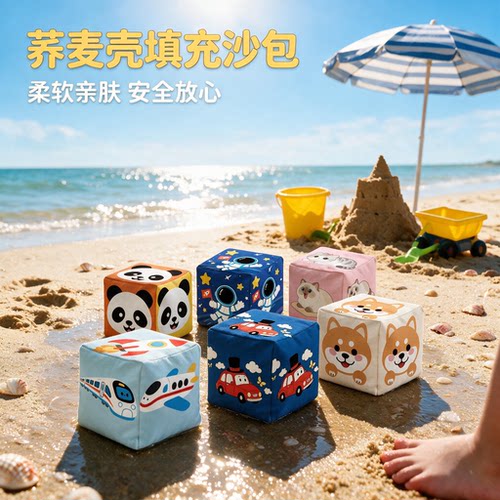 儿童丢沙包加厚卡通荞麦壳沙包