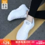 Giày nữ 361 Giày chạy bộ mùa hè 2019 mới lưới thoáng khí Giày trắng thông thường Giày thể thao nữ 361 độ - Giày chạy bộ jordan xám trắng