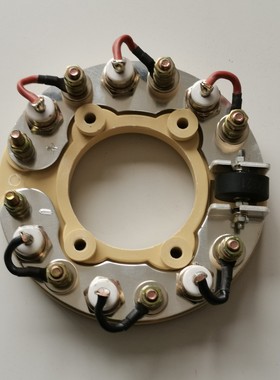 英格发电机整流轮 ZX70/40-12二极管整流盘MYG25K821 20K压敏电阻