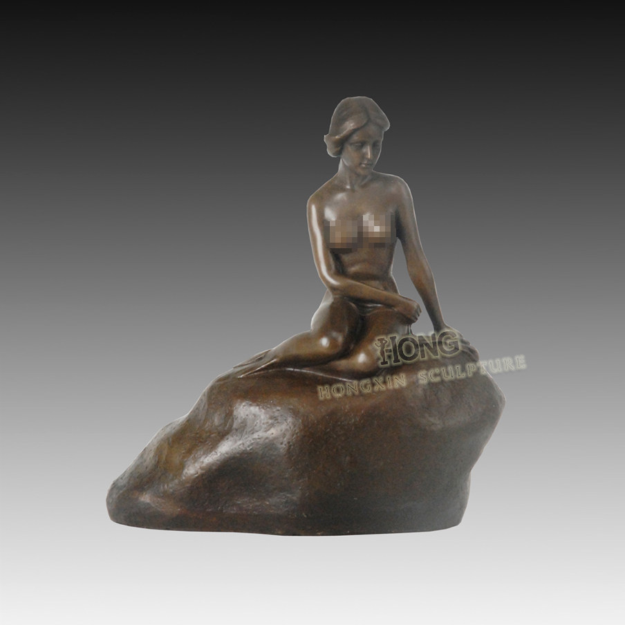 铜雕塑美人鱼EPA198欧式人物工艺装饰品酒店客厅书房家居桌面摆件,家居饰品,装饰摆件,淘宝优惠券,粉丝福利购,淘宝优惠卷