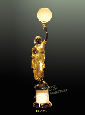 鸿鑫雕塑黄铜欧式客厅工艺品摆件