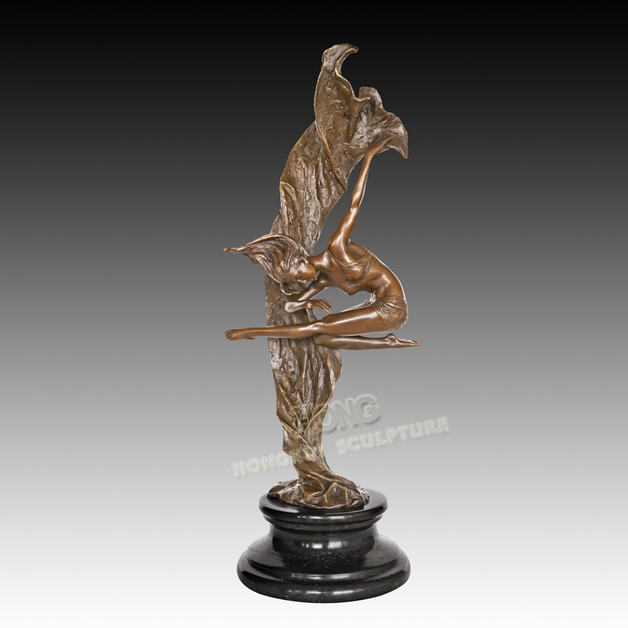 铜雕塑舞蹈少女EPA232欧式人物工艺饰品客厅书房玄关家居桌面摆件,家居饰品,装饰摆件,淘宝优惠券,粉丝福利购,淘宝优惠卷