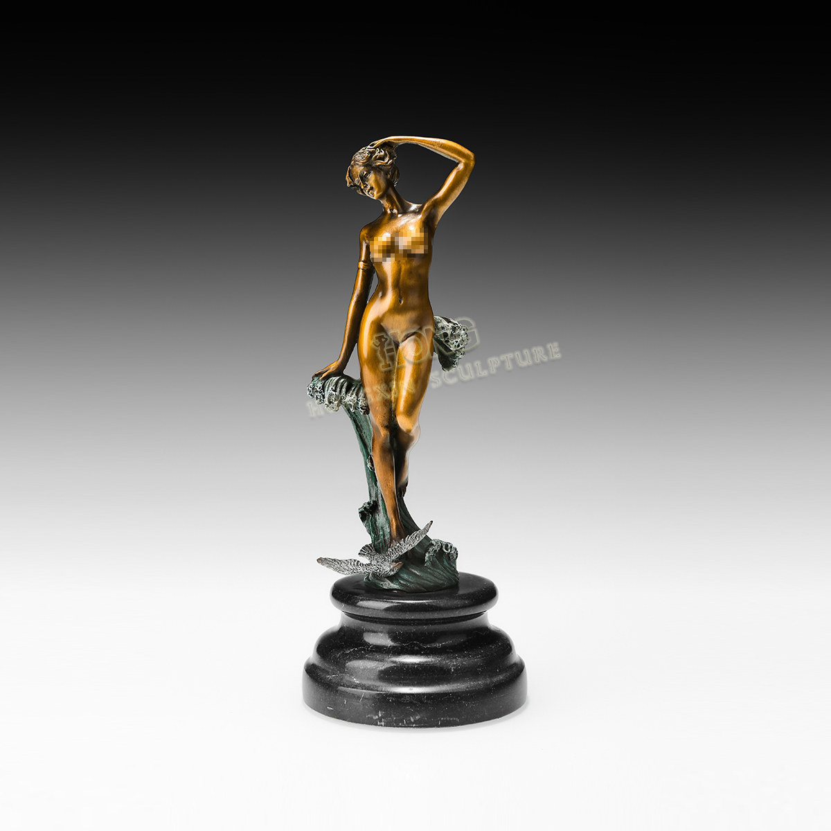 铜雕塑浪花女神EPA123欧式人物工艺饰品酒店客厅书房家居桌面摆件,家居饰品,装饰摆件,淘宝优惠券,粉丝福利购,淘宝优惠卷