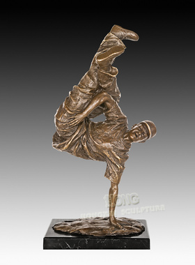 工艺中式风人物办公室桌面摆件