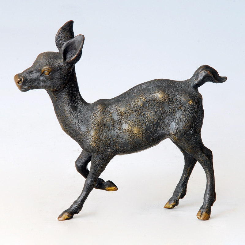 室内软装动物工艺品吉祥鹿包邮