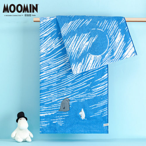 MOOMIN姆明纯棉A类浴巾三件套