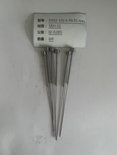 N45米思米盘起标准托杆公差0 P0.75 0.005 102.4 SKH51托针EHS2