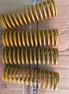 精品模具弹簧TF/SWF30*90黄色日标高强度扁形矩形压簧外径30长90